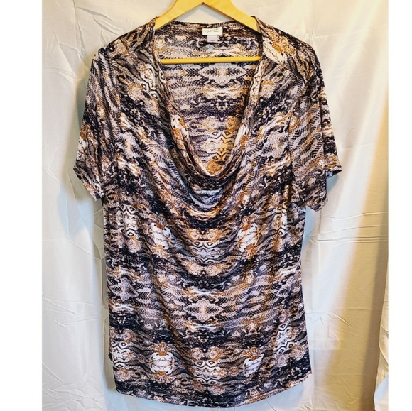 Plus Jacqueline Smith/Brown and Cream Tuni… - Picture 1 of 7